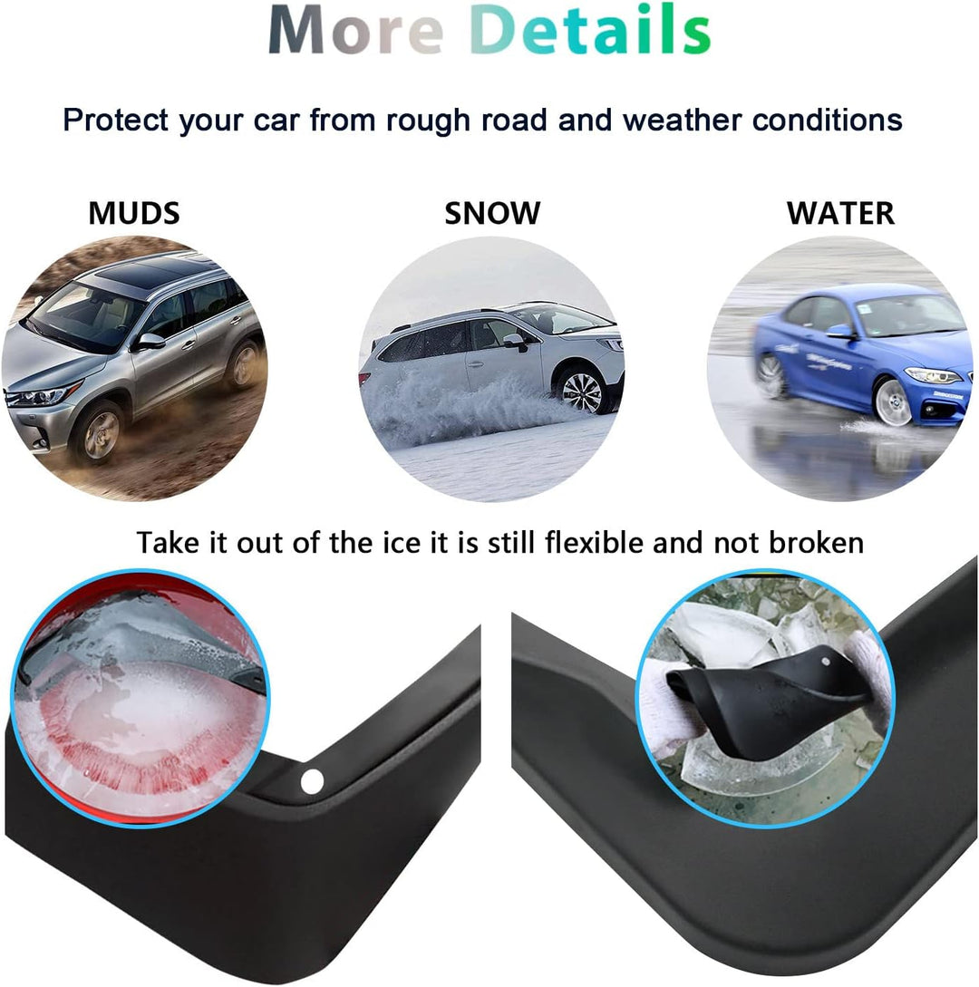 GAFAT V-W T-Cross Schmutzfänger, 2018-2022 2023 T-Cross Kotflügel Vorne und Hinten, Spritzschutz Aut