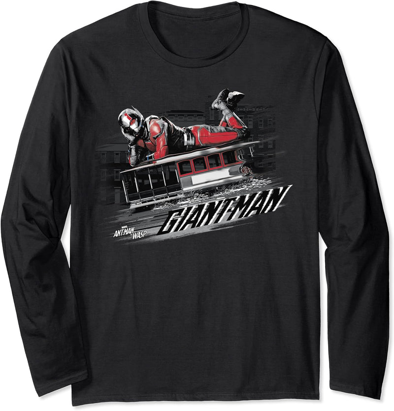 Marvel Ant-Man And The Wasp Giant-Man Train Portrait Langarmshirt