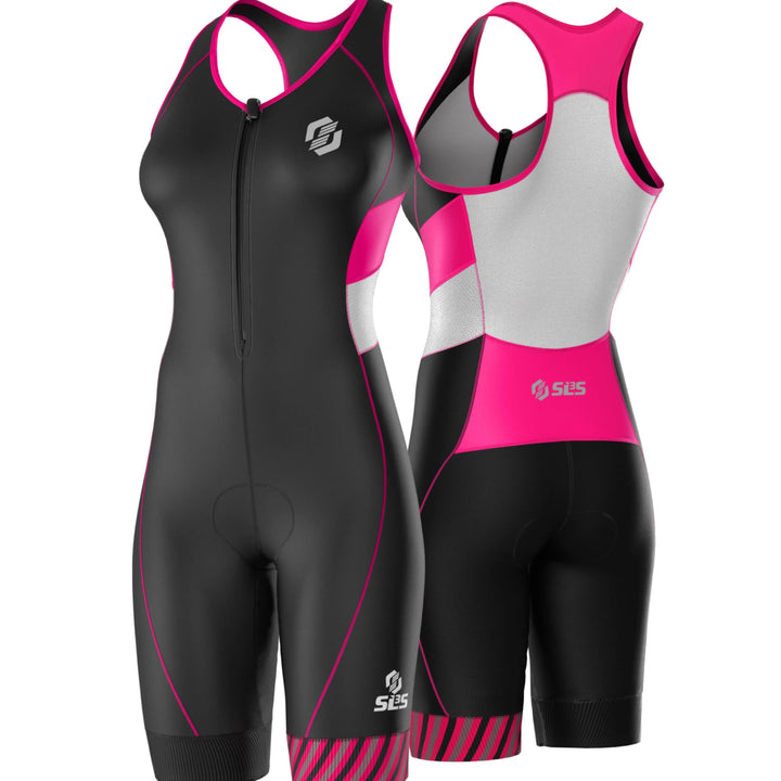 SLS3 Triathlon Anzug für Damen | Triathlonanzug | Trisuit | Triathlon Einteiler | FX Solid Schwimman