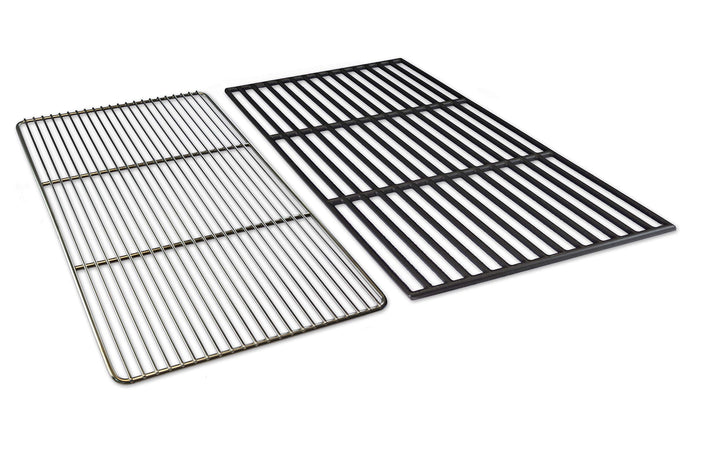 Grillrostprofi Grillrost Ersatz für Weber Spirit E310 / E 320 Edelstahl-Gusseisen 44,4 x 30 cm Edels