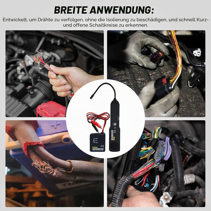 Reparatur-Diagnosewerkzeug. Kabel-Schaltkreis-Draht-Verfolger zur Prüfung und lokalisierung von Kurz