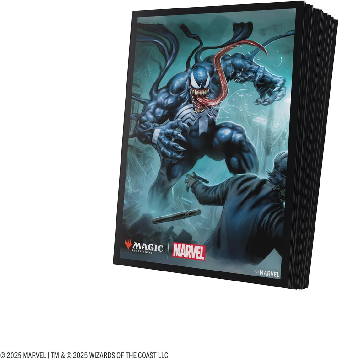 Gamegenic, Magic: The Gathering – Marvel's Spider-Man Premium Art Sleeves – Venom, 105 Sleeves pro P