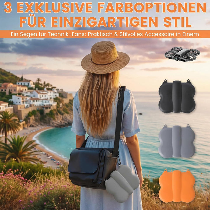 Tasche für DJI Flip Drohne, Kunststoff-Hartschalenkoffer, Drohnenschutz-Tragetasche Case, Kompakte A