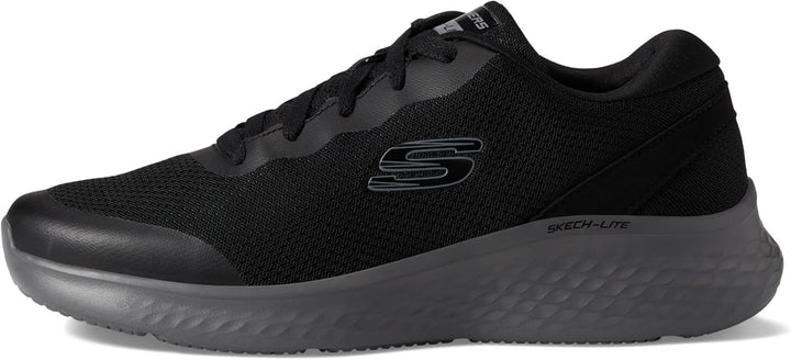 Skechers Skech-Lite Pro Clear Rush Sneaker für Herren, weiss 41 EU Black Mesh Duraleather Trim, 41 E