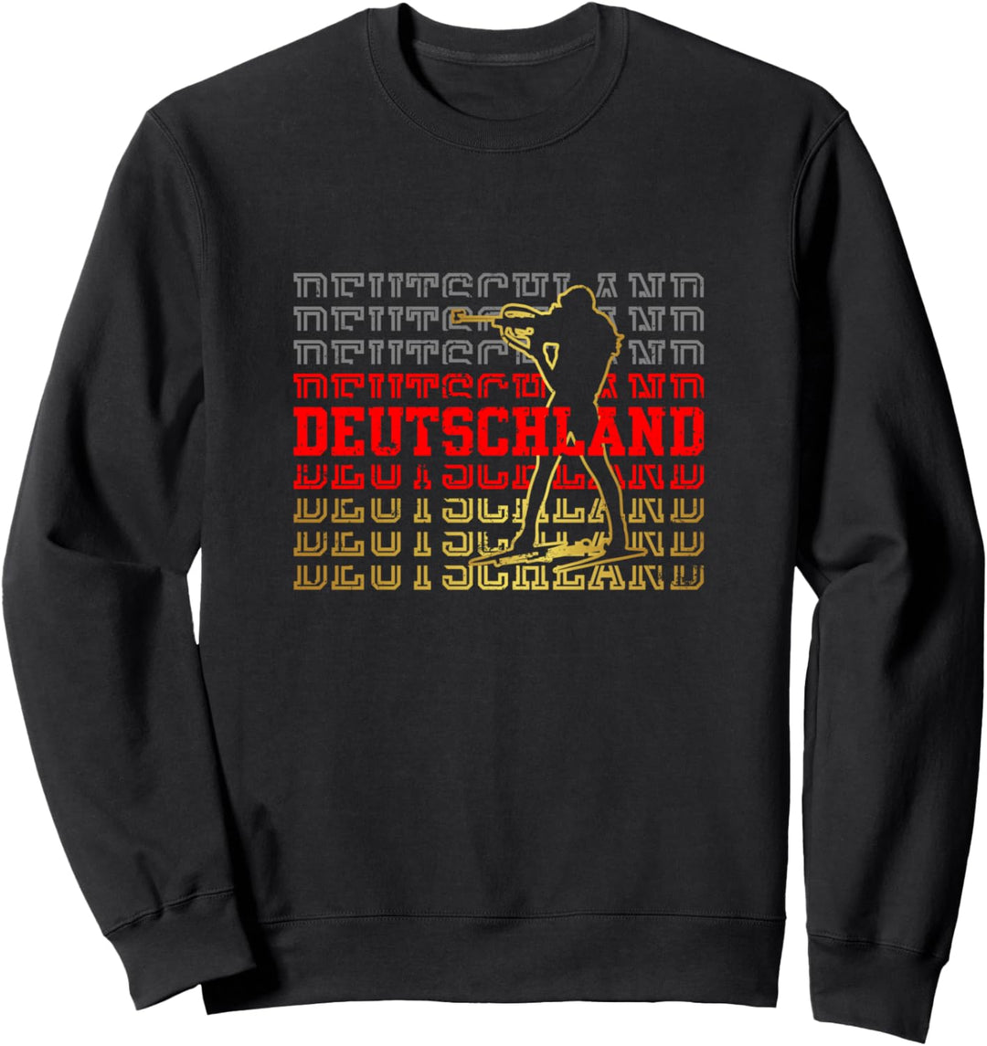 Biathlon Deutschland Deutschland Wintersport Sweatshirt