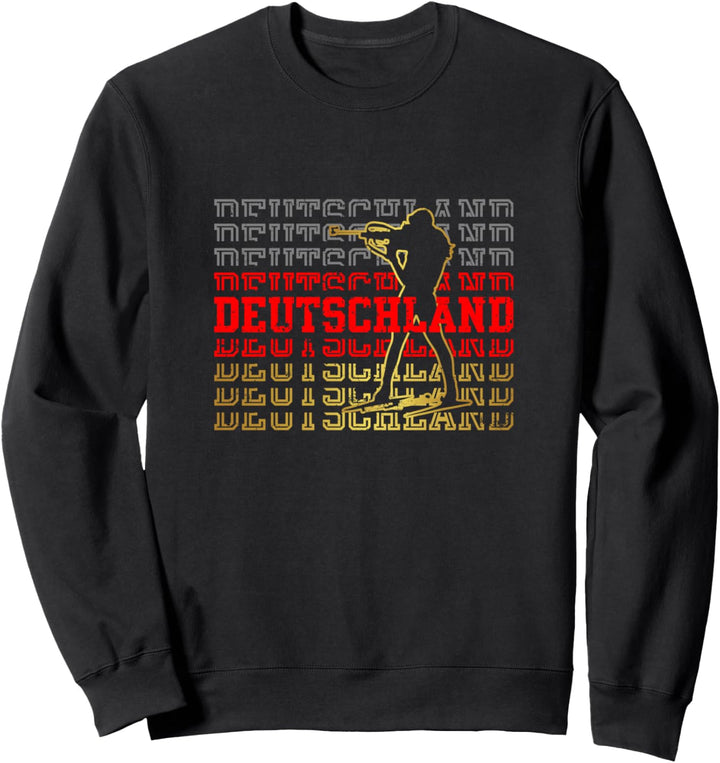 Biathlon Deutschland Deutschland Wintersport Sweatshirt