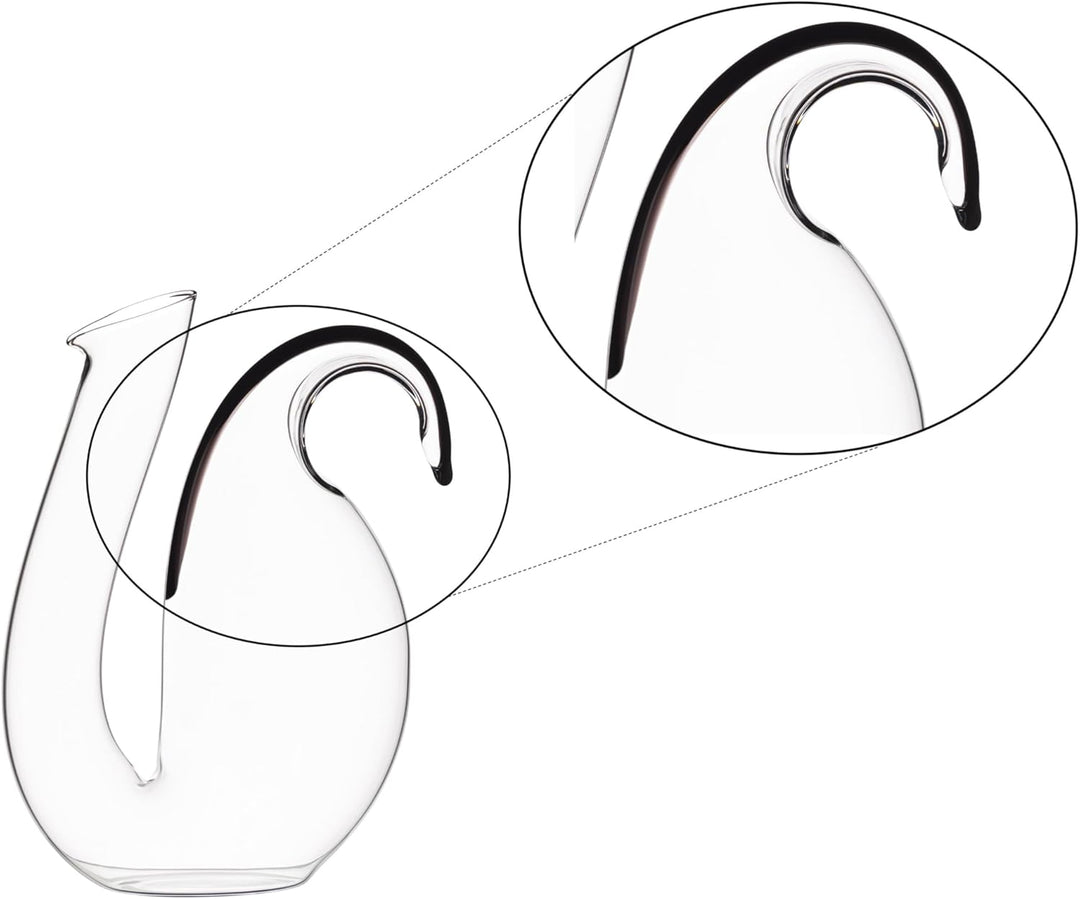 RIEDEL Ayam Dekanter - Schwarz