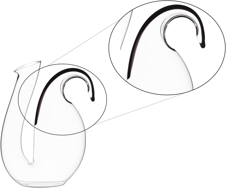 RIEDEL Ayam Dekanter - Schwarz