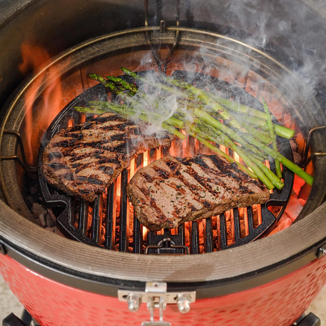 KamadoJoe KJ15090620, Gusseiserne Anbratplatte, kompatibel mit Kamado Joe Classic I, II, III, & Joe
