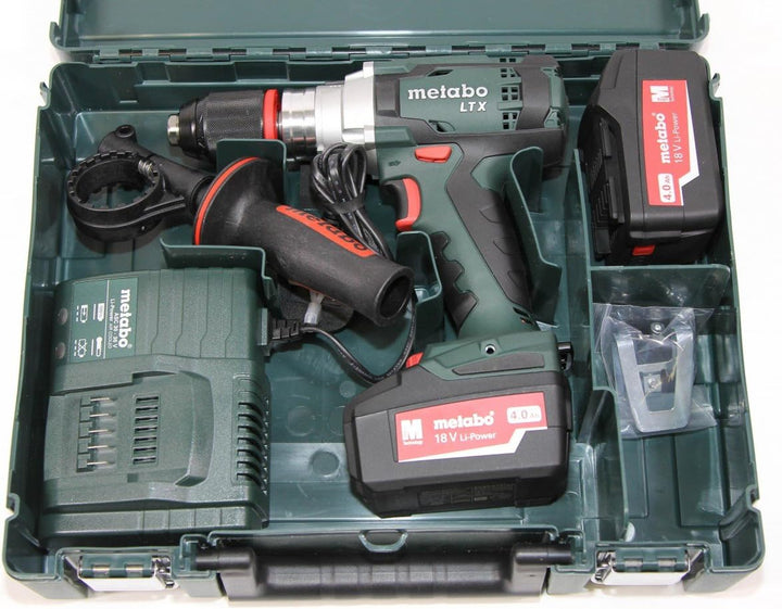 Metabo Akku-Bohrschrauber BS 18 LTX Impuls (602191500) 18V 2x Li-Ion; Ladegerät ASC 55; metaBOX 145