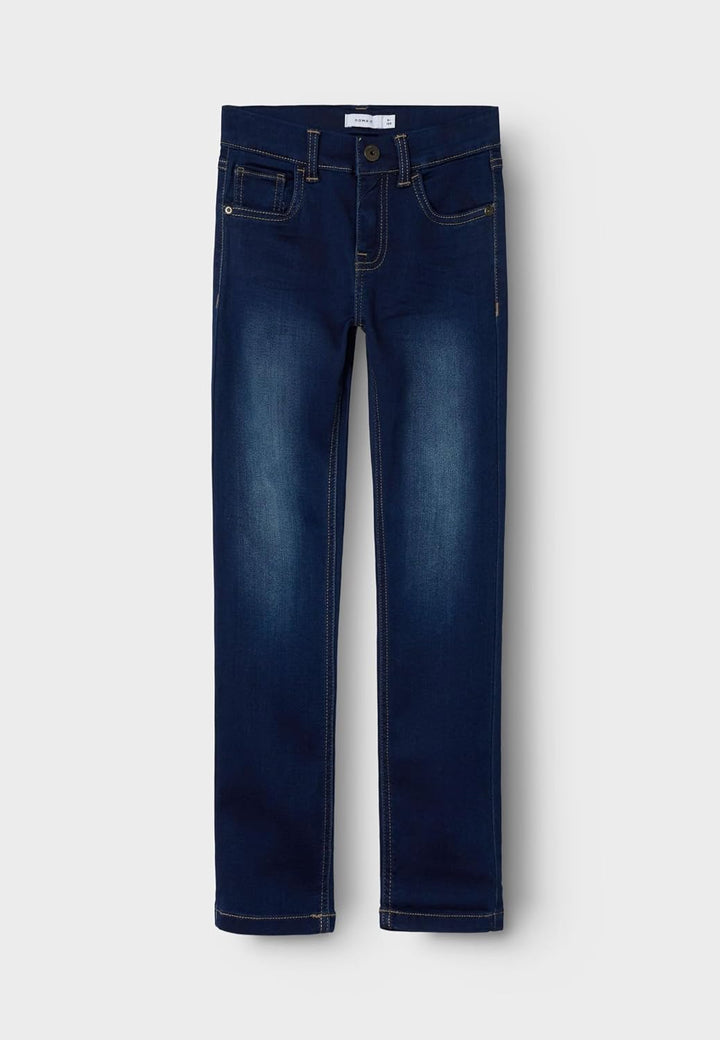 NAME IT Jungen Hose 92 Dark Blue Denim, 92 Dark Blue Denim