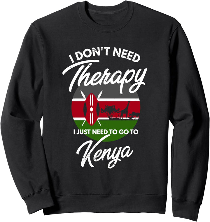 Kenianische Flagge I Kenia Flagge I Urlaub I Kenia Sweatshirt