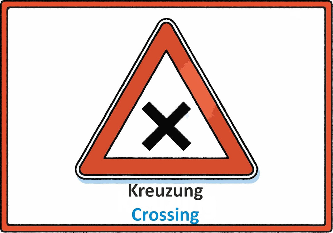 Meine Verkehrszeichen Lernkarten: deutsch/englisch, Ungebunden