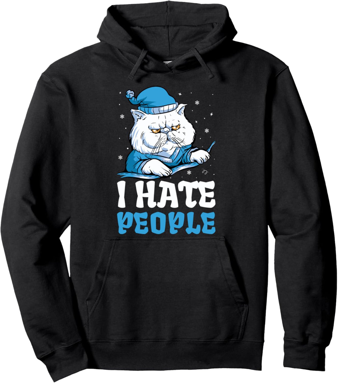 Katzen-Pyjama Pullover Hoodie