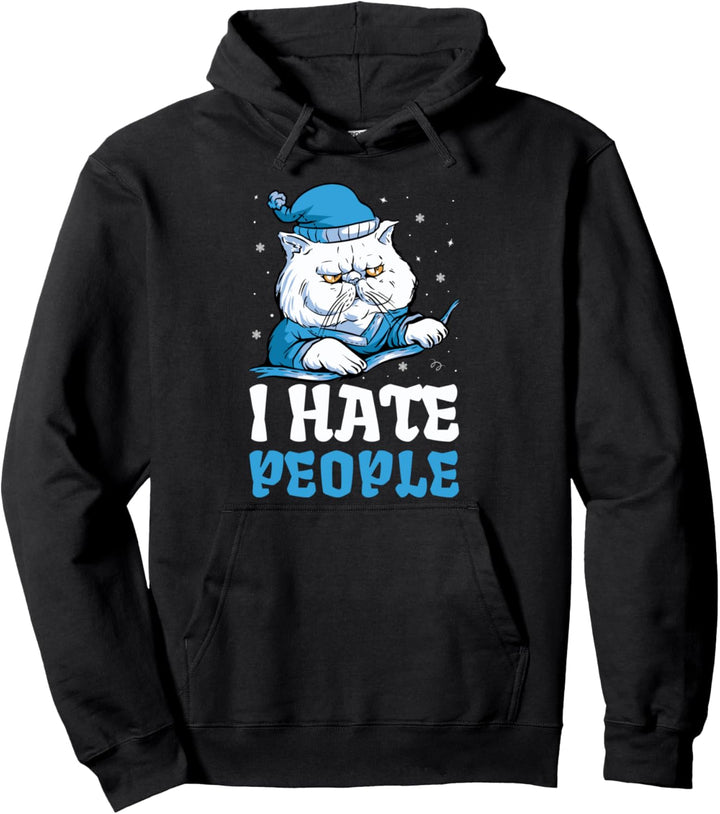 Katzen-Pyjama Pullover Hoodie