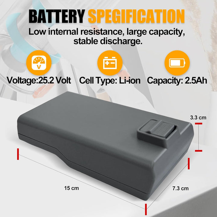 Akku für Genius Invictus X7, X7-01, X9, X9-01, A8, A9 Staubsauger, Für iRobot H1 Staubsauger Akku AB