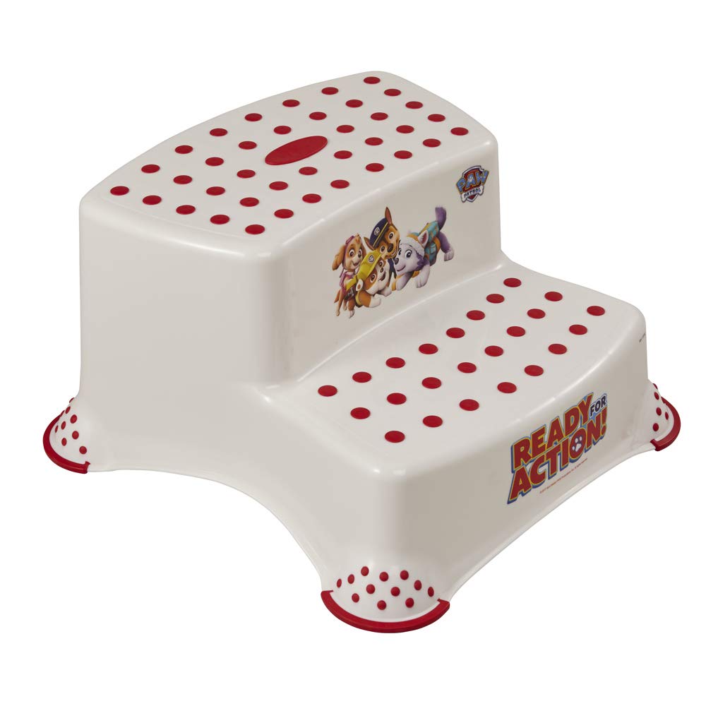 keeeper Paw Patrol Zweistufiger Tritthocker, Ab ca. 3 bis ca. 14 Jahre, Anti-Rutsch-Funktion, Igor,