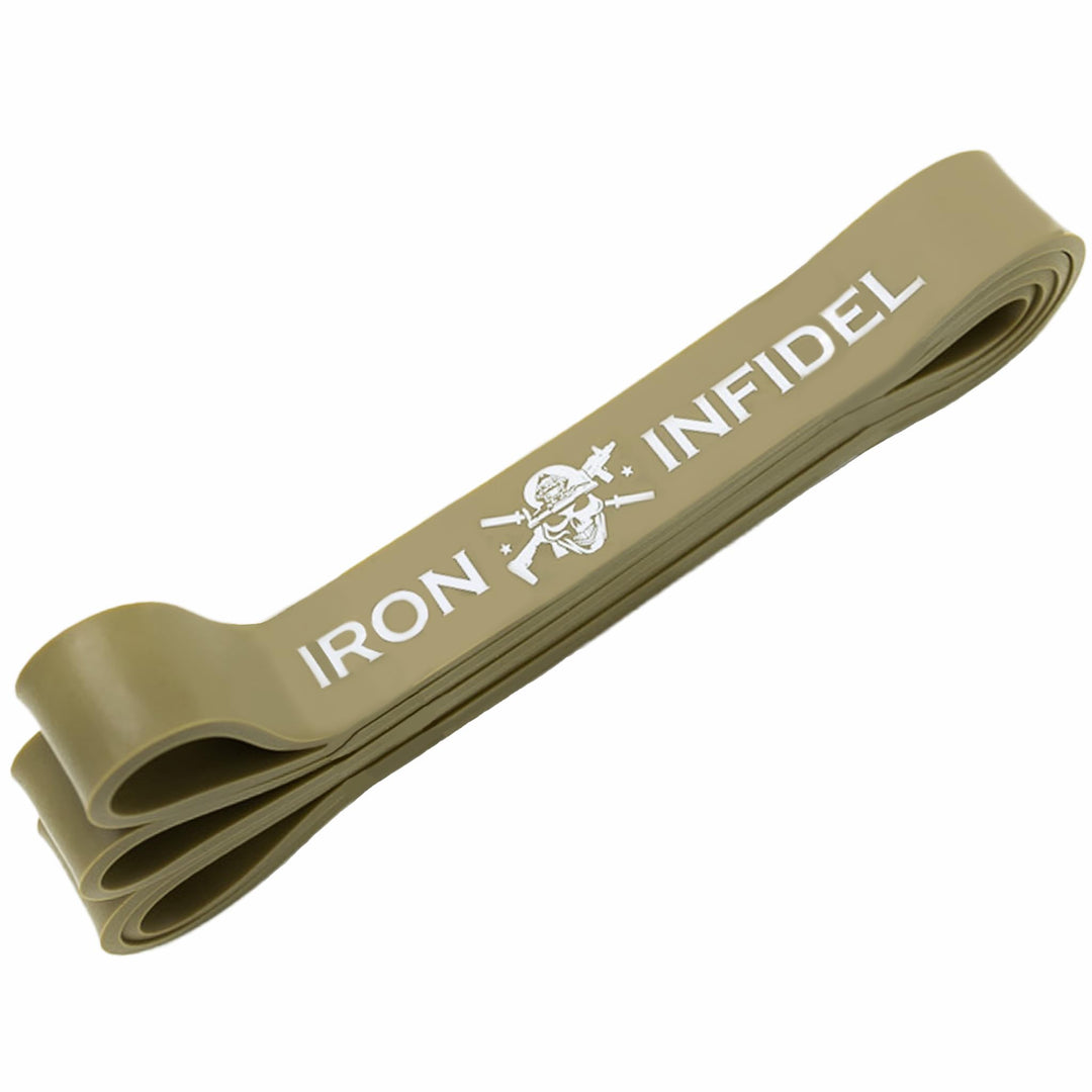 Iron Infidel Pull-Up-Hilfsbänder zum Trainieren – Widerstandsbänder-Set für Männer, Übung, Training,