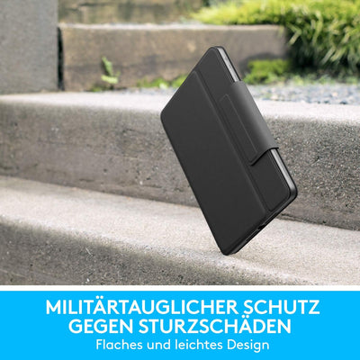 Logitech Rugged Folio für iPad (7., 8. und 9. Generation) – Schutzcase mit Smart Connector und strap