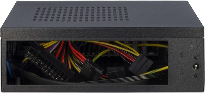 Inter-Tech-500 Black Computer Case – Computer Cases (PC, ITX, Black, 4.5 cm, 50 mm, 200 mm), schwarz