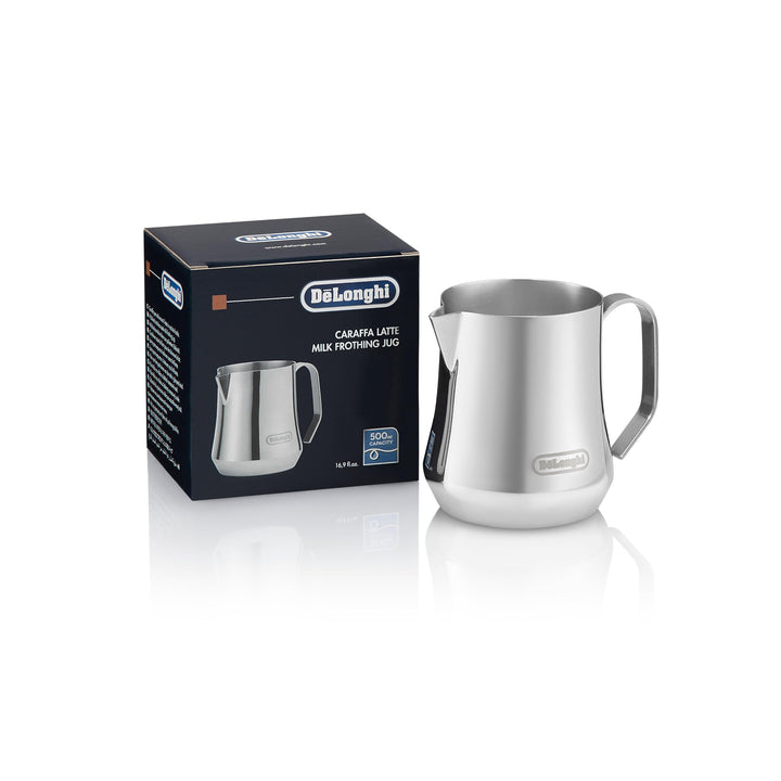 De'Longhi Milchaufschäumkrug, Edelstahl, 500 ml – DLSC069