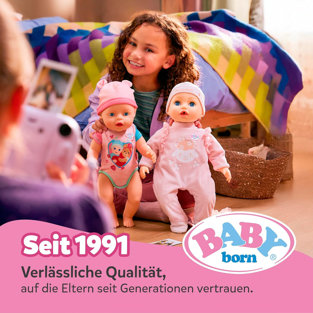 Baby Born Stylingkopf zum Frisieren &amp; Immer Wieder Bemalen Dank abwaschbarer Spezial-Marker und über