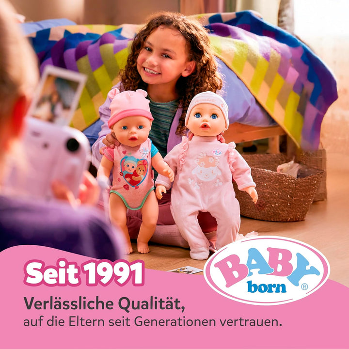 Baby Born Stylingkopf zum Frisieren &amp; Immer Wieder Bemalen Dank abwaschbarer Spezial-Marker und über