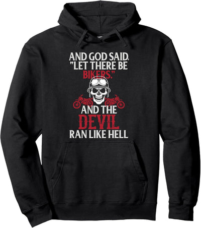 Motorrad Zitat Lustige Biker Spruch Pullover Hoodie