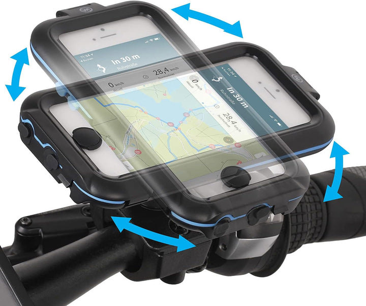 Wicked Chili Tour Case kompatibel mit iPhone SE (2016), 5S, 5 - Fahrrad Handy Halterung mit Lightnin