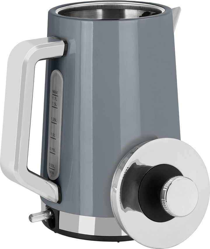 ECG RK 1766 Vintage Scuro 1.7 Liter Grau, 1.7 Liter Grau