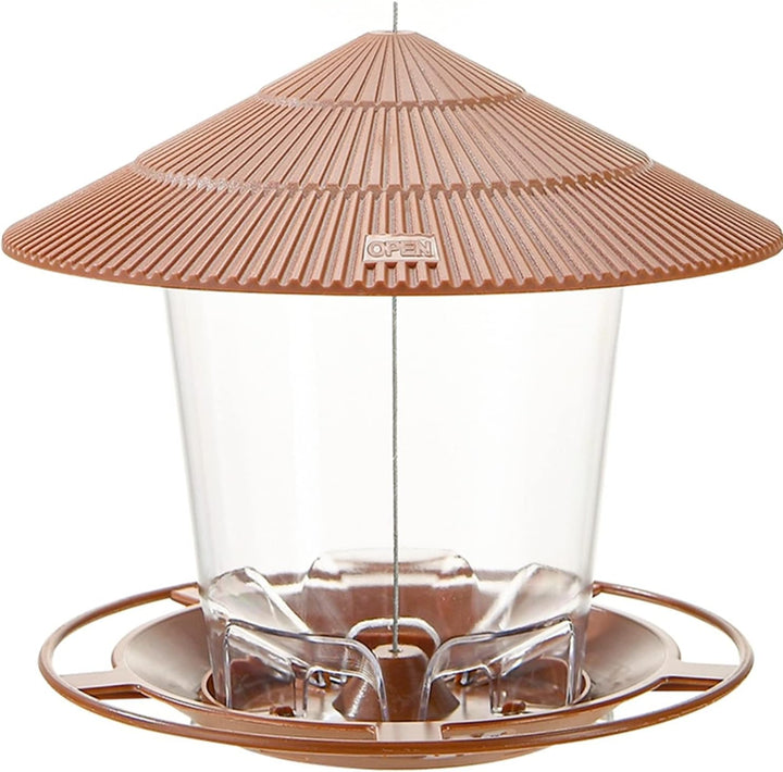 Hanizi Vogelfutterspender für den Aussenbereich, Futterspender für Vögel, Wildvogelfutterspender für