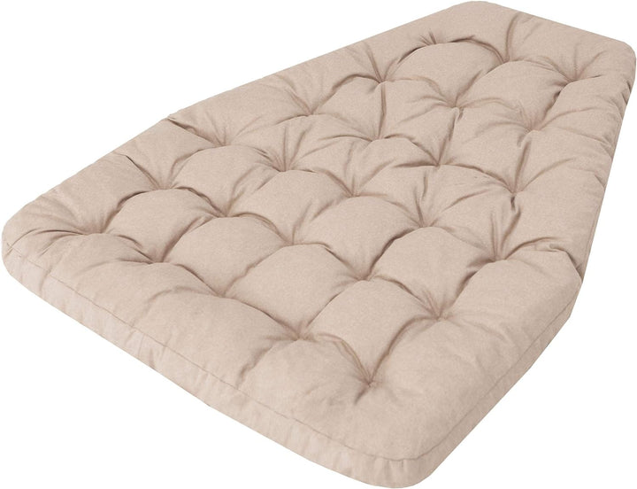 Hängesessel Kissen, Auflage für Polyrattan/Rattan Hängeschaukel, Polster, Hängekorb, Schaukel Korb,