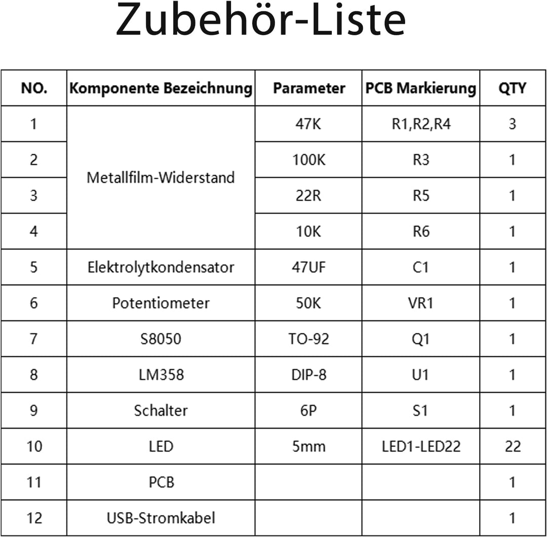 DIY Bausatz Herzform Atmende Lampe Bausatz DC 4V-6V Atmende LED Suite Rot Weiss Blau Grün DIY Elektr