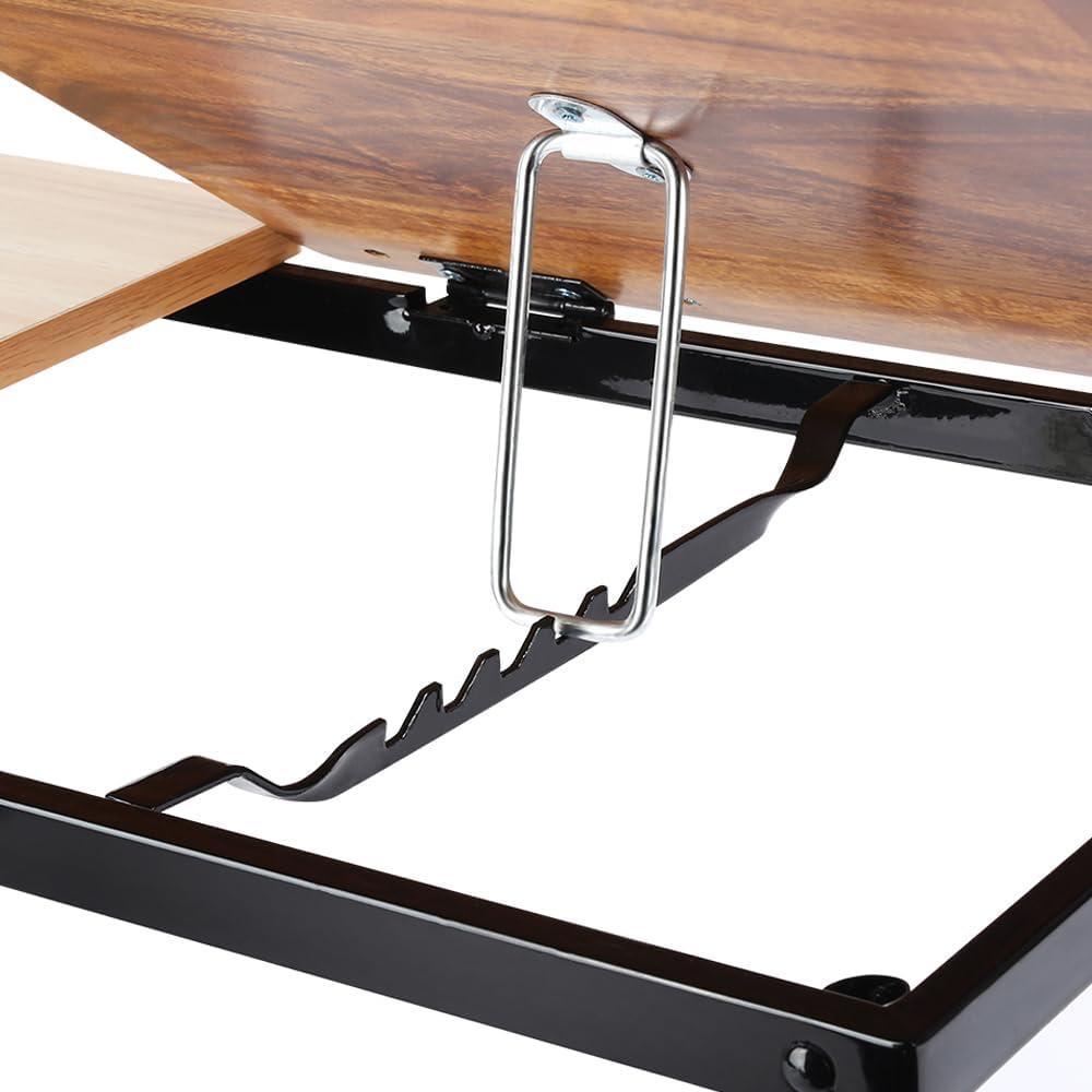 Faltbare Laptoptisch Notebooktisch Betttisch Betttablett Notebook Laptoptisch mit Getränkehalter für