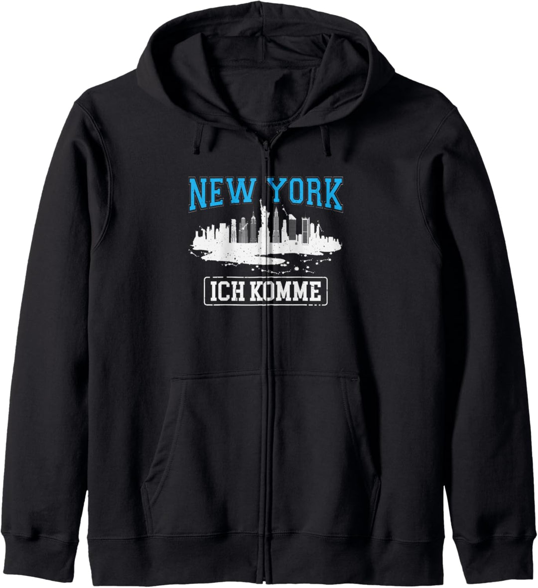 New York ich komme USA New York Kapuzenjacke