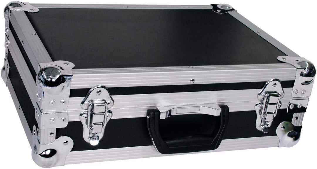 ROADINGER Universal-Koffer-Case FOAM, schwarz | Flightcase mit Schaumeinlage, 420 x 120 x 295 mm (In