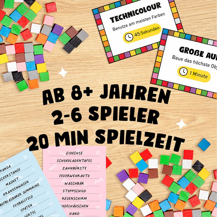 Big Potato Block Party: BAU Spiel mit farbenfrohen Blöcken für Kinder ab 8+ Jahren, Erwachsene und F