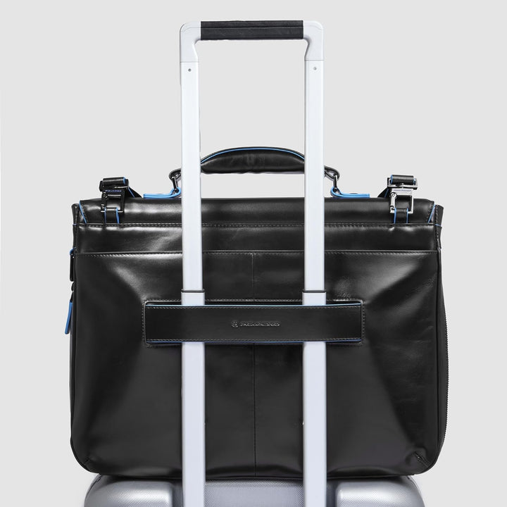 Piquadro CA3111B2, Unisex-Erwachsene Aktentasche, Schwarz (Schwarz) - CA3111B2/N, Schwarz