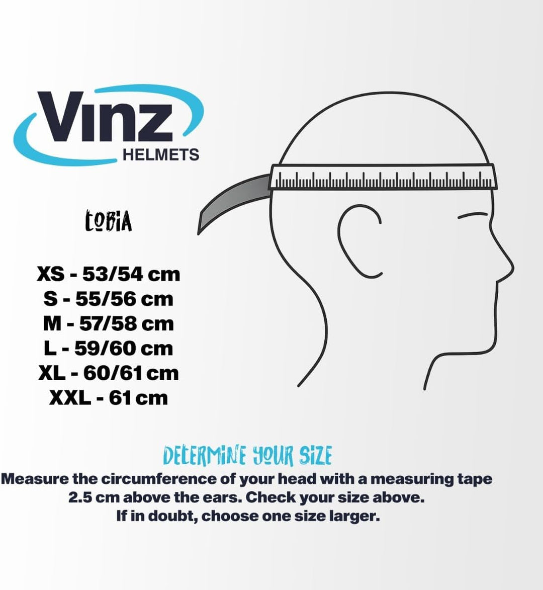 VINZ Tobia Jethelm mit Doppelvisier | Roller Helm mit Sonnenblende | In Gr. XS-XXL | ECE 22.06 Zerti