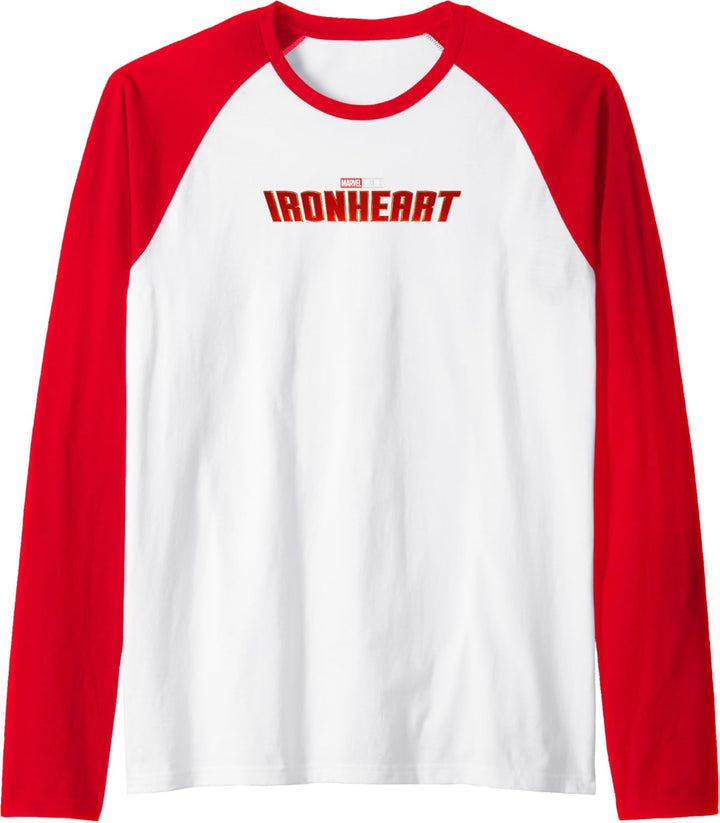 Marvel Ironheart Logo Raglan