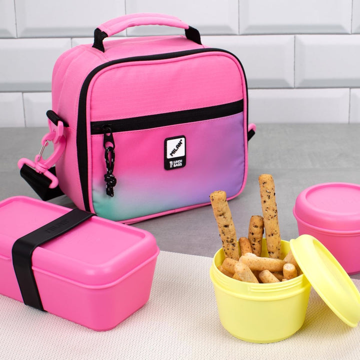 MILAN® Kühltasche für Lebensmittel, 3,5 l, Serie SUNSET, Rosa