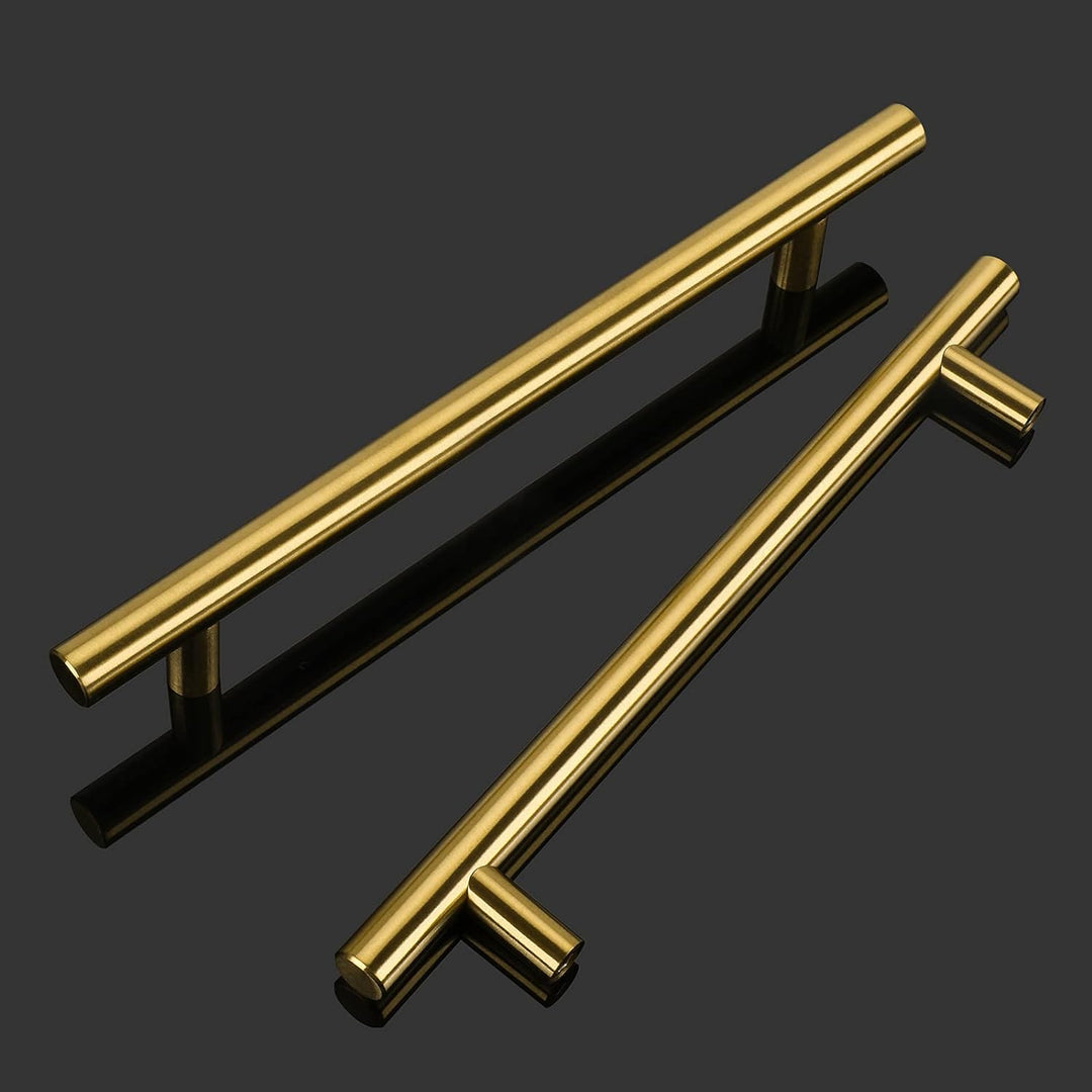 20 Stück LONTON Küchengriffe 160mm lochabstand Griffe für Küchenschränke Gold Möbelgriffe, Schrankgr