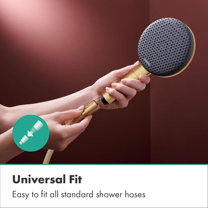 hansgrohe Raindance Alive Select S - Duschkopf, Handbrause mit 3 Strahlarten (inkl. PowderRain), run