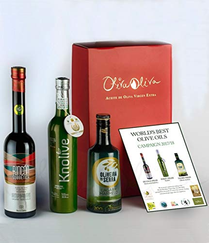 Die 3 besten nativen Olivenöle extra der Welt 2018 - Rincon de la Subbetica | Knolive | Oliveira da