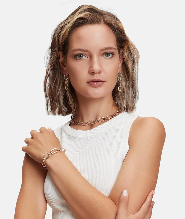 LIEBESKIND Halskette LJ-0917-N-43 Silber Roségold, Roségold