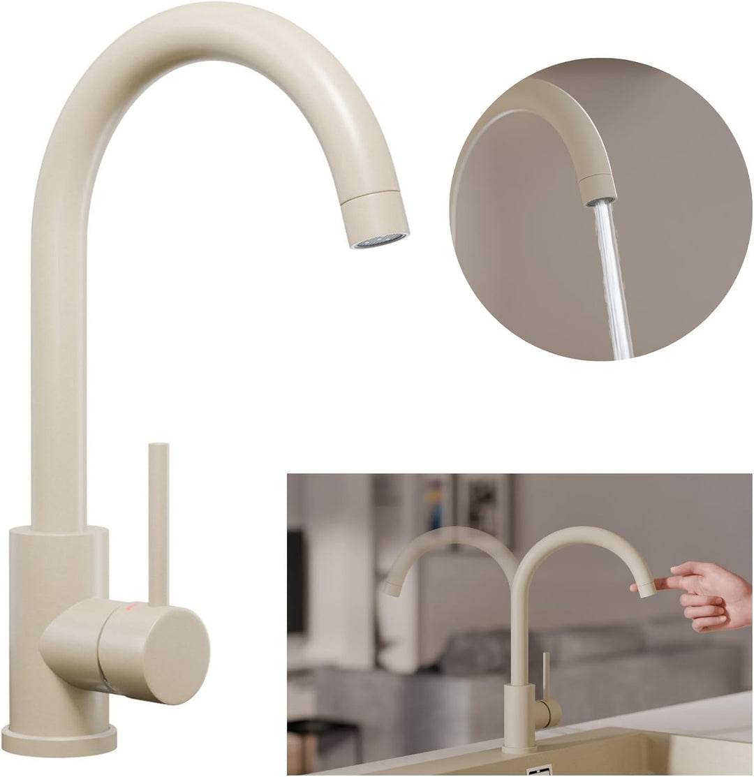 Küchenarmatur mit Perlator Primagran 5010 Beige, Beige