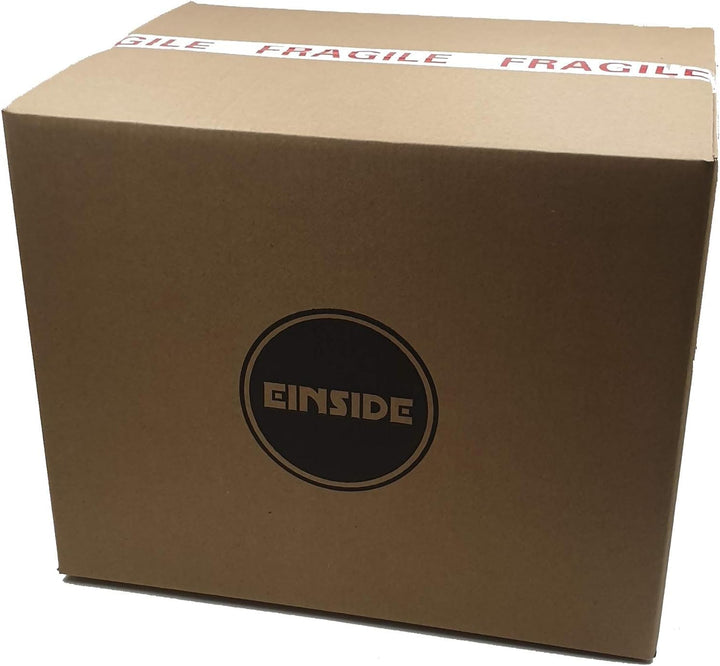 EINSIDE Kaminaufsatz Edelstahl AISI 304, drehbarer kamin Kugelaufsatz mit weiblichem Anschluss, Scho