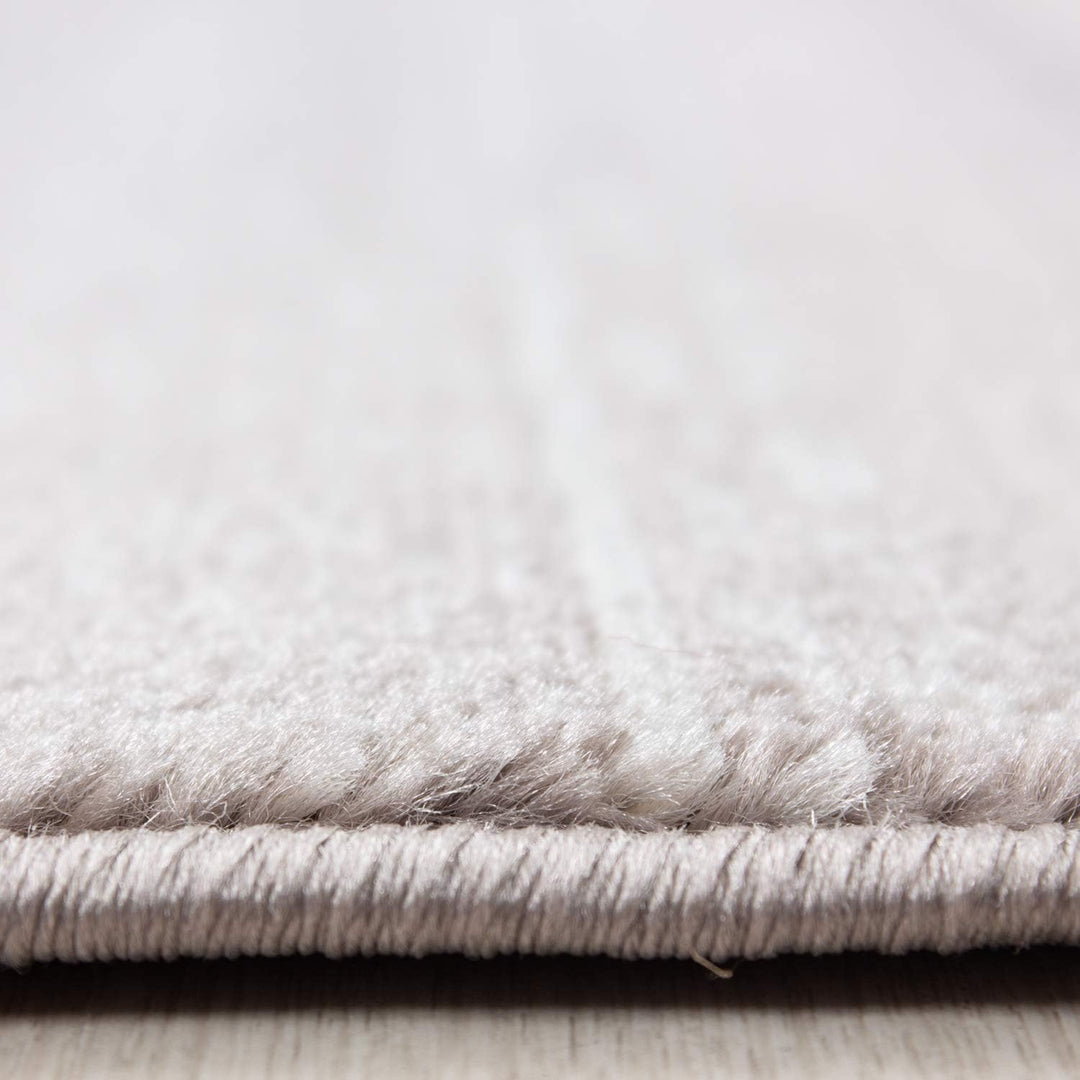 Carpetsale24 Teppich Wohnzimmer Unicolor - Einfarbig Beige Meliert 240 x 340 cm - Kurzflor Teppich S