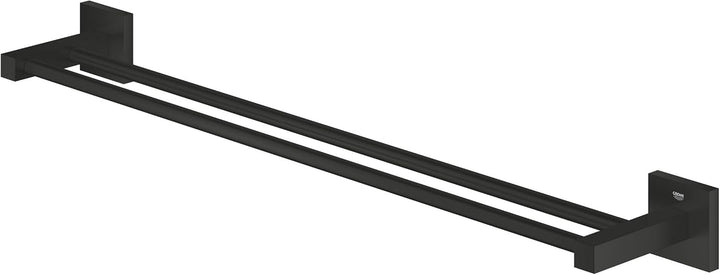 GROHE Start Cube, Doppel-Handtuchhalter (für 2 grosse Handtücher, 65cm breit, Bohrabstand 60cm, inkl