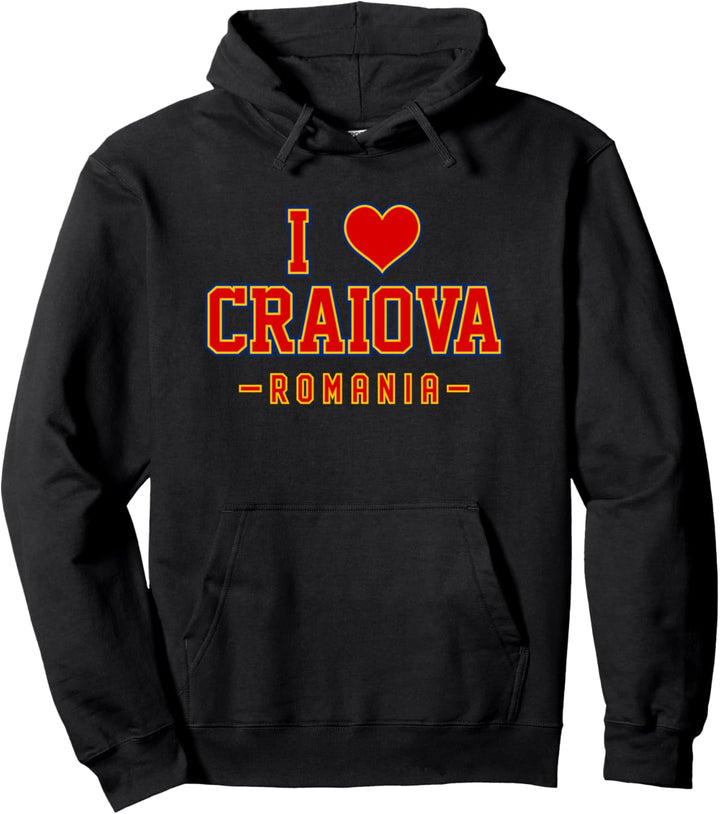 Ich liebe Craiova Romania Pullover Hoodie